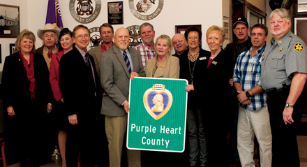 Cedar is Purple Heart County 4 cc front page