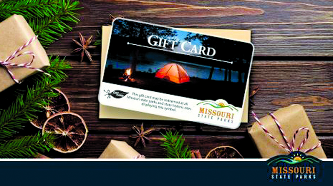 Looking for a last minute holiday gift? Consider a Missouri State Parks gift card